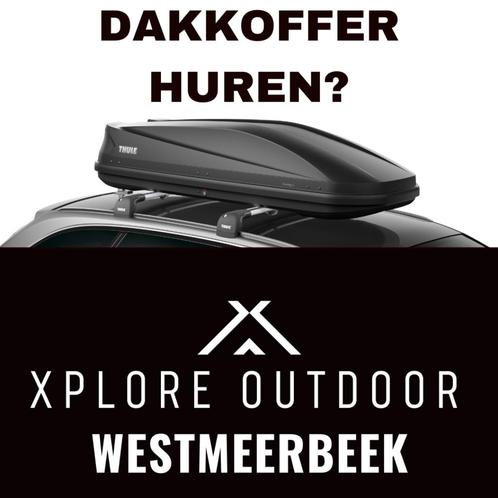 Dakkoffer huren? Xplore Outdoor helpt je graag verder, Autos : Divers, Coffres de toit, Comme neuf, Enlèvement