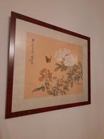 Chinese bloemen schilderij, Antiquités & Art, Art | Dessins & Photographie, Enlèvement