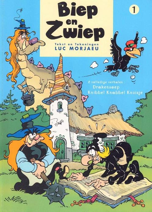 Biep en Zwiep nr.1 door Luc Morjaeu - origineel exemplaar, Livres, BD, Comme neuf, Une BD, Enlèvement ou Envoi