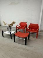 Vintage Arkana Safari chairs / set, Antiek en Kunst, Antiek | Meubels | Stoelen en Sofa's, Ophalen