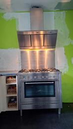 fornuis met dampkap, Elektronische apparatuur, Fornuizen, Ophalen, Gebruikt, 60 cm of meer, Gas