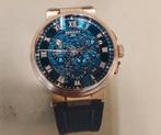 Breguet Marine wit 18k chronograph ref 5527BB mn, Handtassen en Accessoires, Horloges | Heren, Ophalen, Goud, Goud