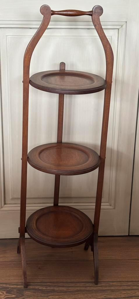 Présentoir à gâteaux en bois ancien, Antiquités & Art, Antiquités | Plateaux, Enlèvement