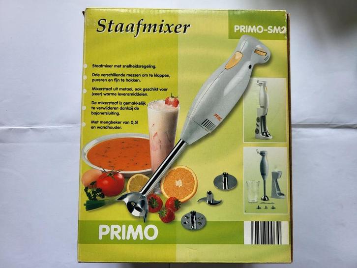 Mixeur plongeur Primo SM2, Elektronische apparatuur, Blenders, Nieuw, Blender, Ophalen of Verzenden