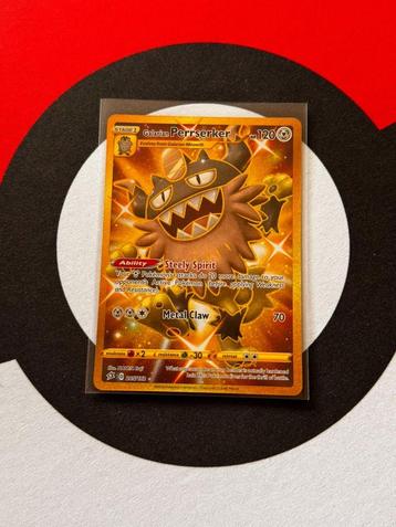 Pokémon - Galarian Perrserker (205/192) Gold - NM beschikbaar voor biedingen