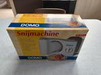 Domo snijmachine, Ophalen, Gebruikt