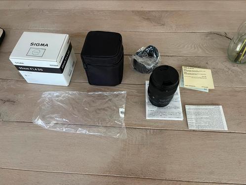 Sigma 35mm F1.4 DG HSM Canon AF, Audio, Tv en Foto, Foto | Lenzen en Objectieven, Groothoeklens, Zoom, Ophalen of Verzenden