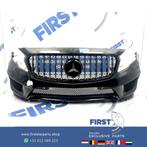 W156 GLA AMG BUMPER X156 VOORBUMPER ZWART WIT GRIJS PRE FACE, Pare-chocs, Avant, Utilisé, Enlèvement ou Envoi