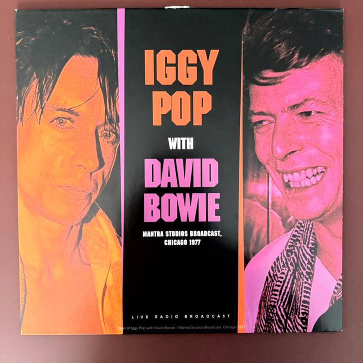 LP Iggy Pop with David Bowie 180 gr., Cd's en Dvd's, Vinyl | Rock, Zo goed als nieuw, Ophalen