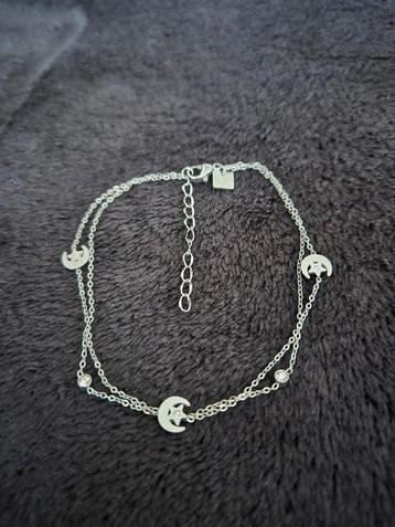 Nieuw enkelbandje in stainless steel  beschikbaar voor biedingen