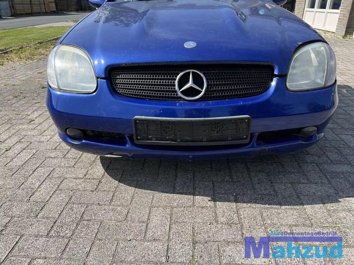MERCEDES SLK R170 Blauw 352 AMG PAKKET BUMPER Zijskirt, Auto-onderdelen, Carrosserie, Bumper, Mercedes-Benz, Gebruikt