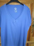 T-shirt ou blouse paprika, Comme neuf, Bleu, Taille 46/48 (XL) ou plus grande, Enlèvement ou Envoi