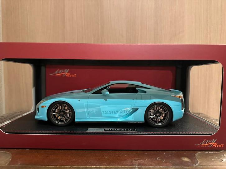 1/18 Lexus LFA - Ivy Merit, Hobby en Vrije tijd, Modelauto's | 1:18, Zo goed als nieuw, Auto, Overige merken, Ophalen of Verzenden