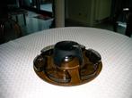 Houten draaibare plateau voor fondue set, Ophalen, Brander
