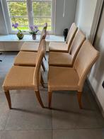 Eetkamerstoelen met eiken onderstel, Ophalen, Overige materialen, Bruin, Zo goed als nieuw
