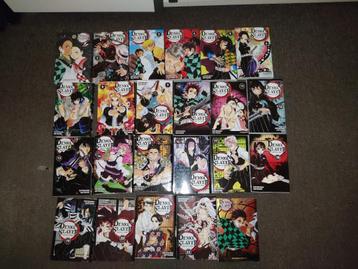 Strips Demon Slayer Kimetsu no Yaiba Vol.1-23 Volledige set