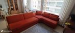 Italiaans design hoeksalon POL74 met slaapbank, Ophalen, Gebruikt, Stof