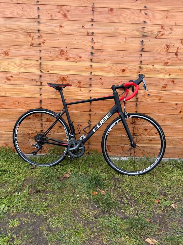 Cube Attain maat 58, Fietsen en Brommers, Fietsen | Racefietsen, Gebruikt, Overige merken, 15 tot 20 versnellingen, Ophalen