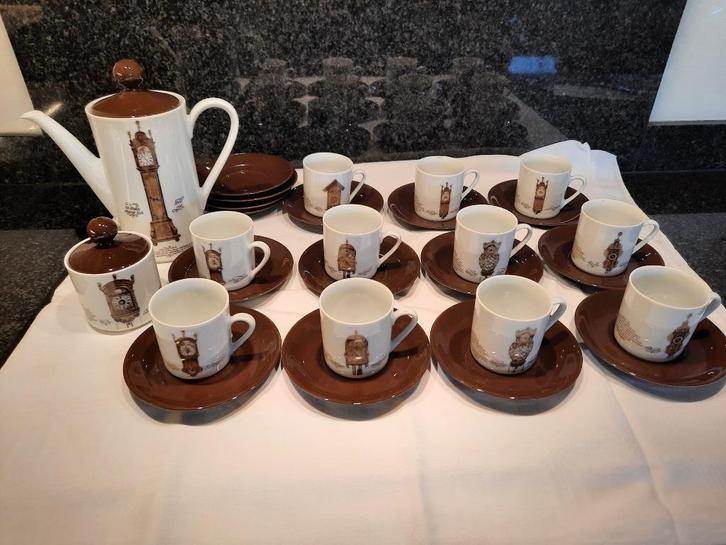 koffieservies Mitterteich porzellan, Huis en Inrichting, Keuken | Servies, Zo goed als nieuw, Ophalen