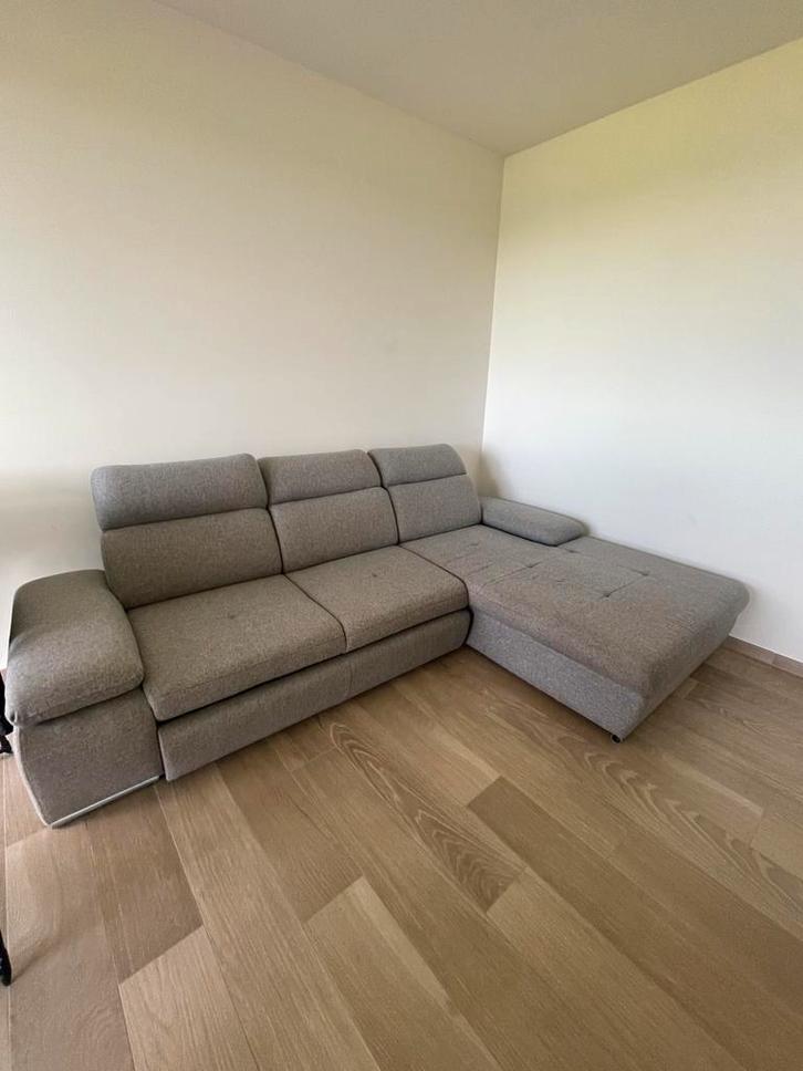 Xooon zetel te koop, Huis en Inrichting, Zetels | Zetels, Gebruikt, Hoekbank, Vierpersoons of meer, 250 tot 300 cm, 75 tot 100 cm