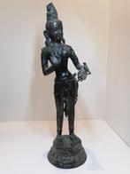 Statue  Bouddha bronze 46cm, Antiquités & Art, Bronze, Enlèvement