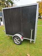 Gesloten aanhangwagen 750kg, Ophalen