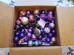 set van 161 paarse kerstballen, Diversen, Nieuw, Ophalen of Verzenden