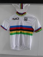 Wielershirt, wereldkampioen, 7-9 j,  tvv Kom op tegen Kanker, Enfants & Bébés, Vêtements enfant | Autre, Enlèvement ou Envoi, Comme neuf