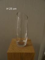 Vazen/windlicht in glas, Minder dan 50 cm, Glas, Gebruikt, Ophalen