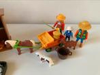 Playmobiel hooiwagen en kippenhok, Kinderen en Baby's, Speelgoed | Playmobil, Ophalen, Zo goed als nieuw