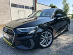 Audi A3 2.0 TDI Edition S Line Automaat 2023 Matrix Digital, Auto's, Automaat, Stof, Zwart, Bedrijf