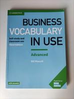 Business Vocabulary In Use | Advanced, 3rd edition, Comme neuf, Enlèvement