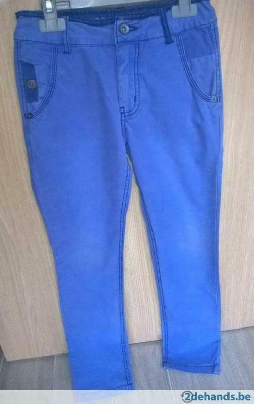 Mooie blauwe broek - Garcia - maat 146., Kinderen en Baby's, Kinderkleding | Maat 146, Zo goed als nieuw, Jongen, Broek, Ophalen of Verzenden