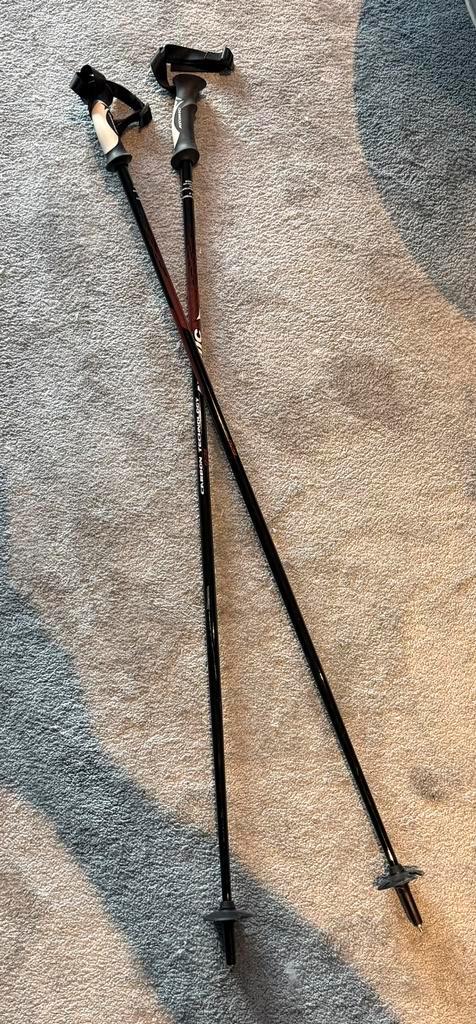 Atomic Carbon Skistokken, Sport en Fitness, Skiën en Langlaufen, Gebruikt, Stokken, Ski, Atomic, Ophalen of Verzenden