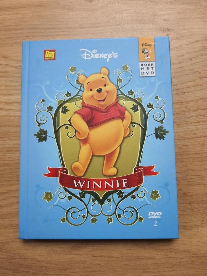 Disney boek winnie The Pooh met DVD, Verzamelen, Disney, Zo goed als nieuw, Overige typen, Winnie de Poeh of vrienden, Ophalen