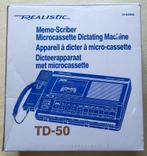 Dictaphone : Realistic TD-50, Magnétophone, Enlèvement ou Envoi