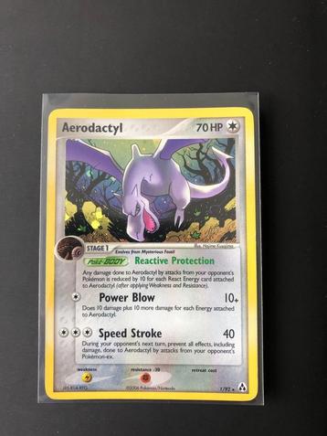 Aerodactyl Holo, ancien créateur de légendes, Enlèvement ou Envoi, Neuf, Cartes en vrac