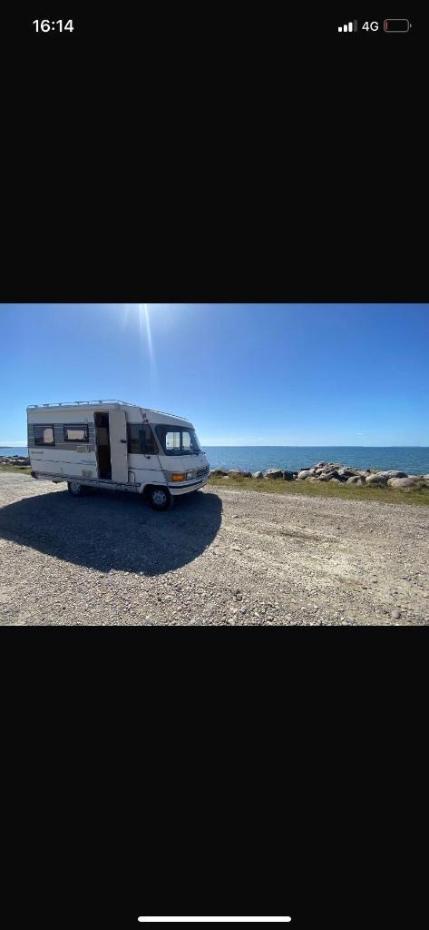 Camping-car Hymer oldtimer fiat ducato 1993, Caravans en Kamperen, Mobilhomes, Particulier, tot en met 5, Integraal, Fiat, Diesel