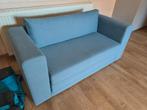 ASKEBY 2-zits slaapbank, Huis en Inrichting, Ophalen, Blauw, Tweepersoons, 140 cm