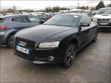 Audi A5  Coupe 3.0 TDI quattro, Auto's, Audi, Bedrijf, A5, Diesel, Euro 4, Coupé, 3 deurs, Handgeschakeld, Zwart, Zwart, Leder