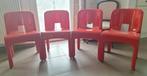 4 stoelen vintage 1973 Kartell Milano 4869 Joe Colombo, Huis en Inrichting, Ophalen, Gebruikt, Vier, Vintage 1973