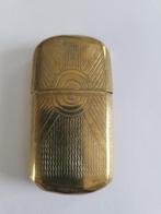 Oude gouden metalen aansteker, Verzamelen, Gebruikt, Ophalen of Verzenden, Aansteker