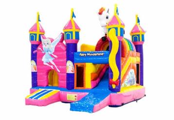 Multiplay Fairy Wonderland Springkasteel Te Huur, Enlèvement ou Envoi, Neuf