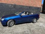Mercedes CLK200 KOMP Cabrio, Auto's, Automaat, 4 zetels, Beige, Blauw
