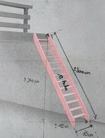 Molenaarstrap, Bricolage & Construction, Échelles & Escaliers, Enlèvement, Utilisé, Escalier