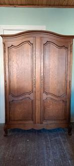 2 kledingkasten 1950-60, Huis en Inrichting, Kasten | Kleerkasten, Ophalen, Gebruikt, 100 tot 150 cm, Met hangruimte