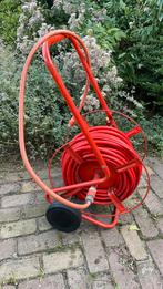 Tuinslang op haspel, Tuin en Terras, Ophalen, Gebruikt, Tuinslanghaspel