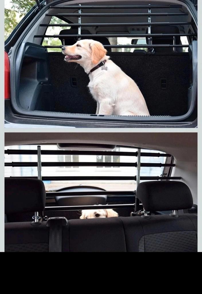 Grille de séparation de coffre "Barrière de coffre", Autos : Divers, Grille pare-chien, Utilisé