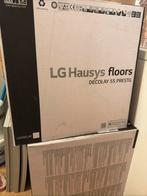 LG Hausys taupe parket, Huis en Inrichting, Stoffering | Vloerbedekking, Ophalen, Overige kleuren, 75 m² of meer, Nieuw