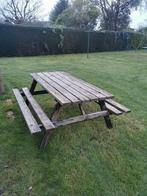 Picknicktafel, Ophalen